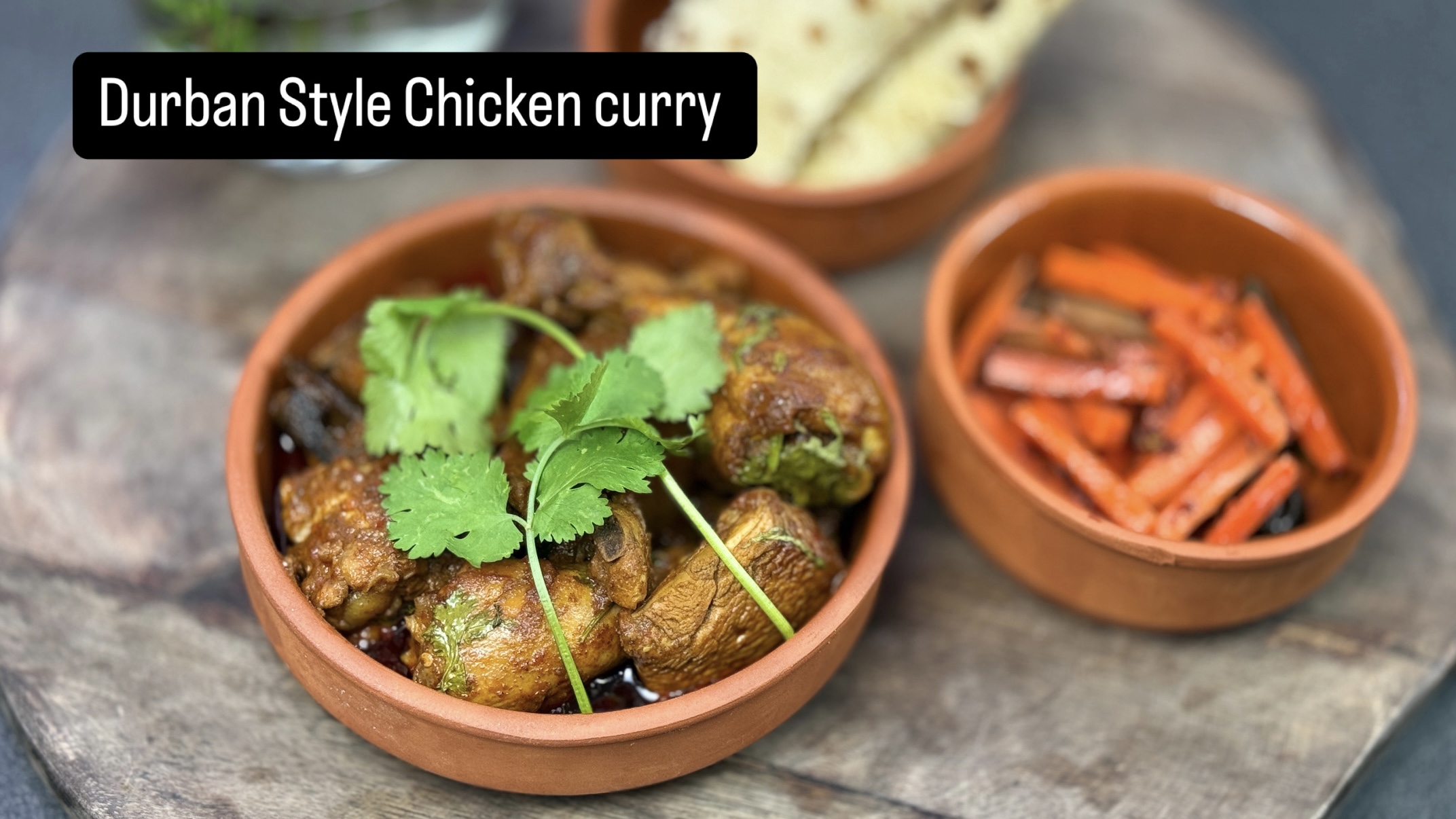 Durban style chicken curry